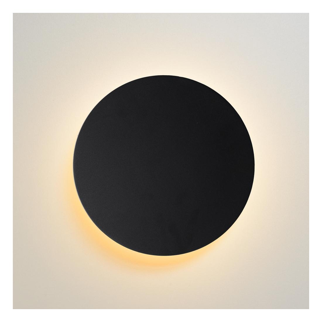 Wandlamp EKLYPS Ø15cm Zwart Wandlamp EKLYPS Ø15cm Zwart