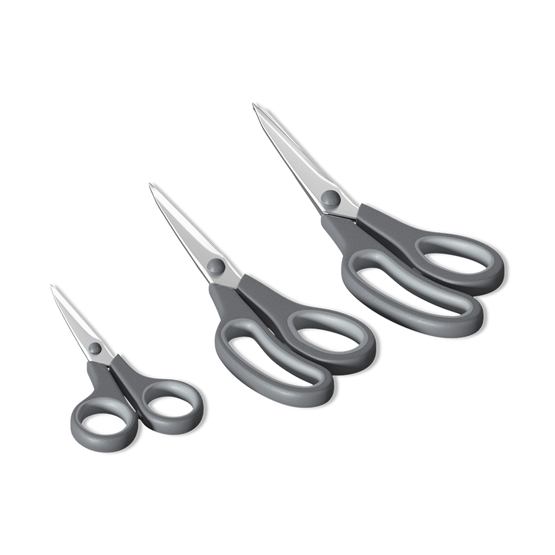 S/3 Schaar ESSIA Grijs S/3 Schaar ESSIA Grijs