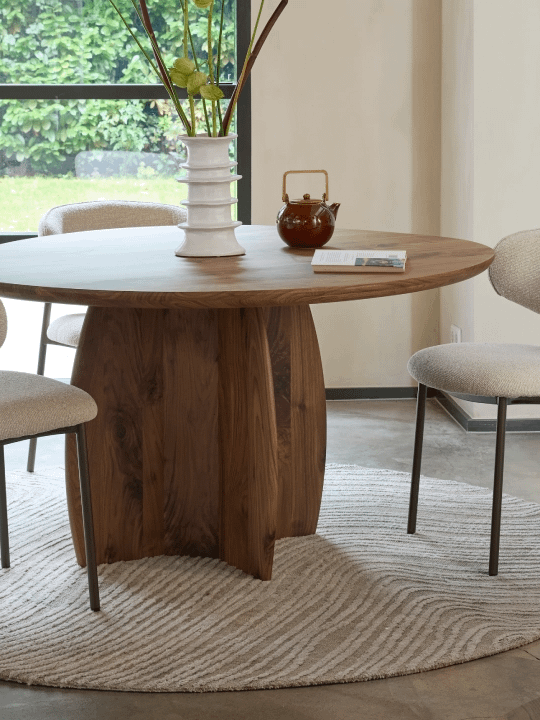 Eettafel Ronda 140 x 128 cm
