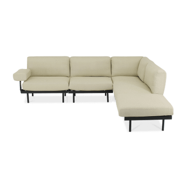 Modulaire Loungehoek BELIZE Beige B258 Modulaire Loungehoek BELIZE Beige B258