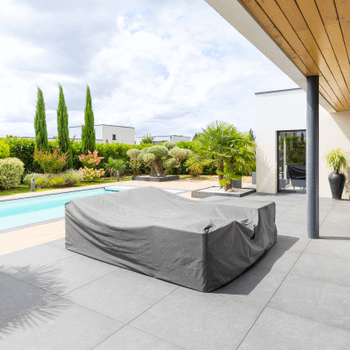 Cover voor Loungeset TRIORA Grijs L  Cover voor Loungeset TRIORA Grijs L