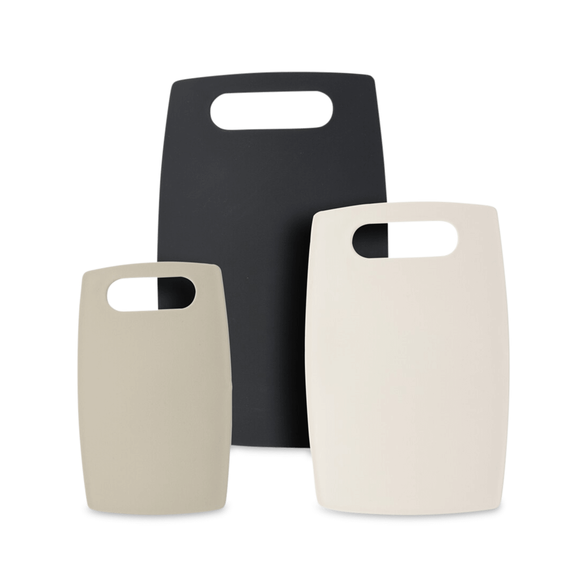 S/3 Snijplank GRIFFO Beige/Grijs/Zwart