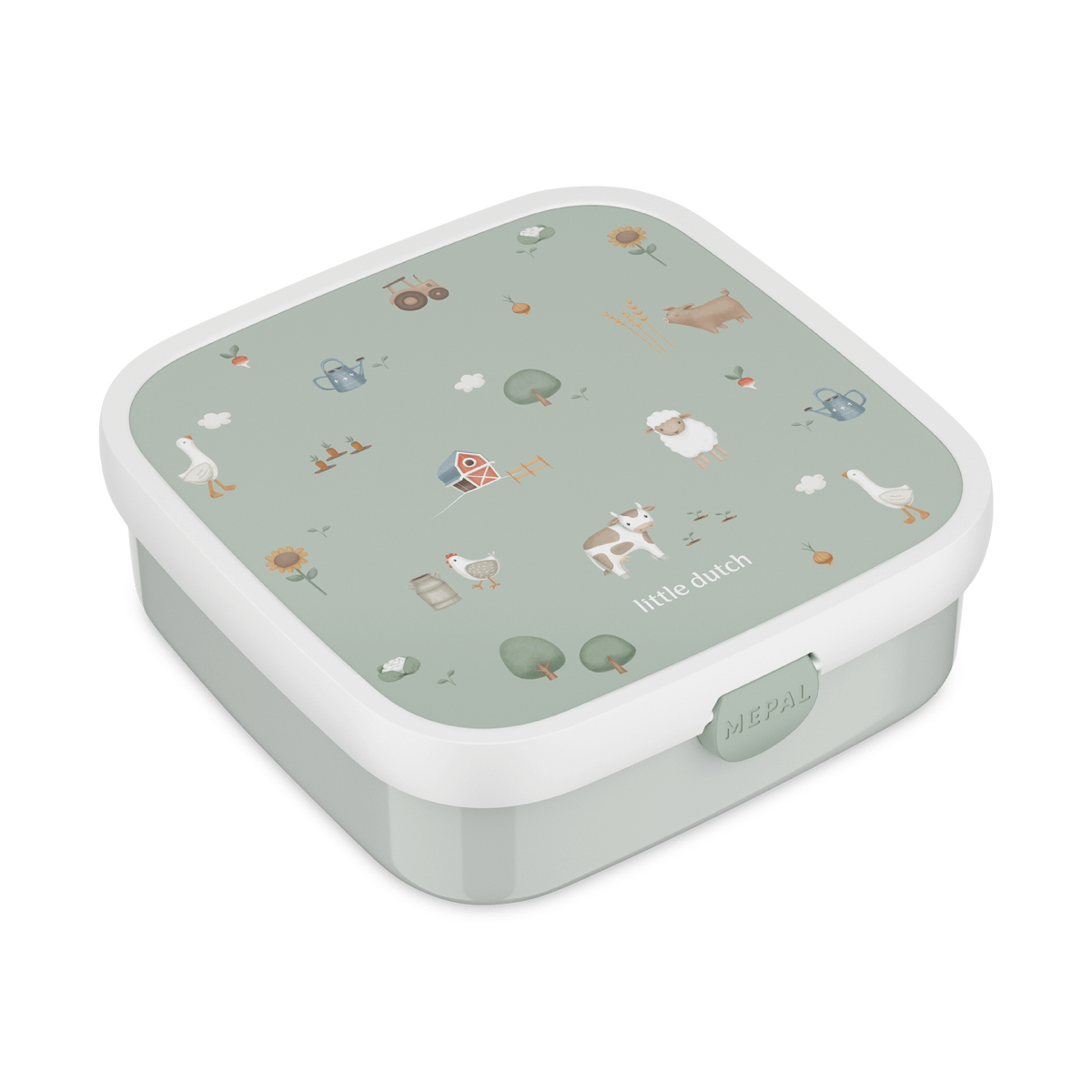 Lunchbox LITTLE FARM Bento Groen