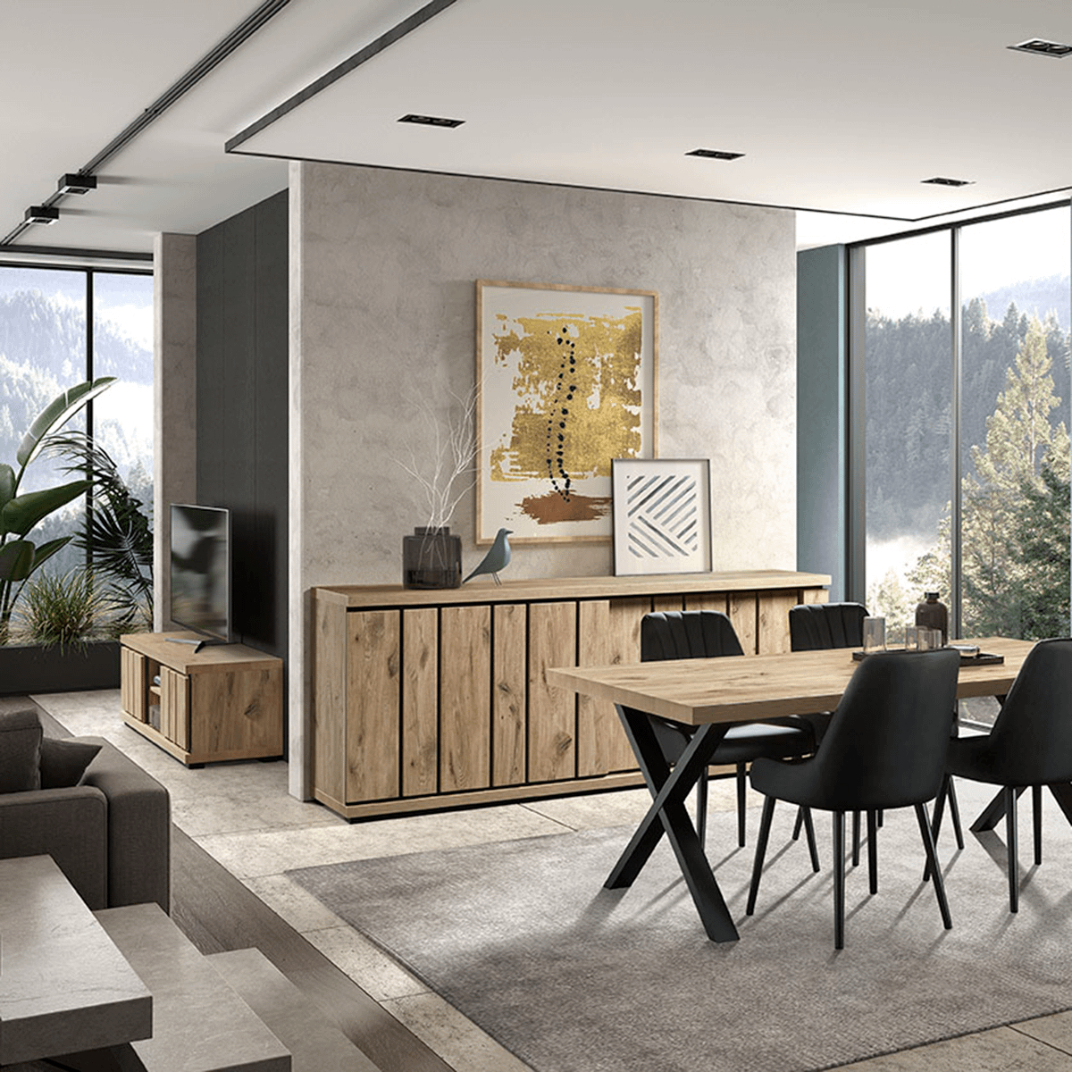 TV-meubel TREVOR B155