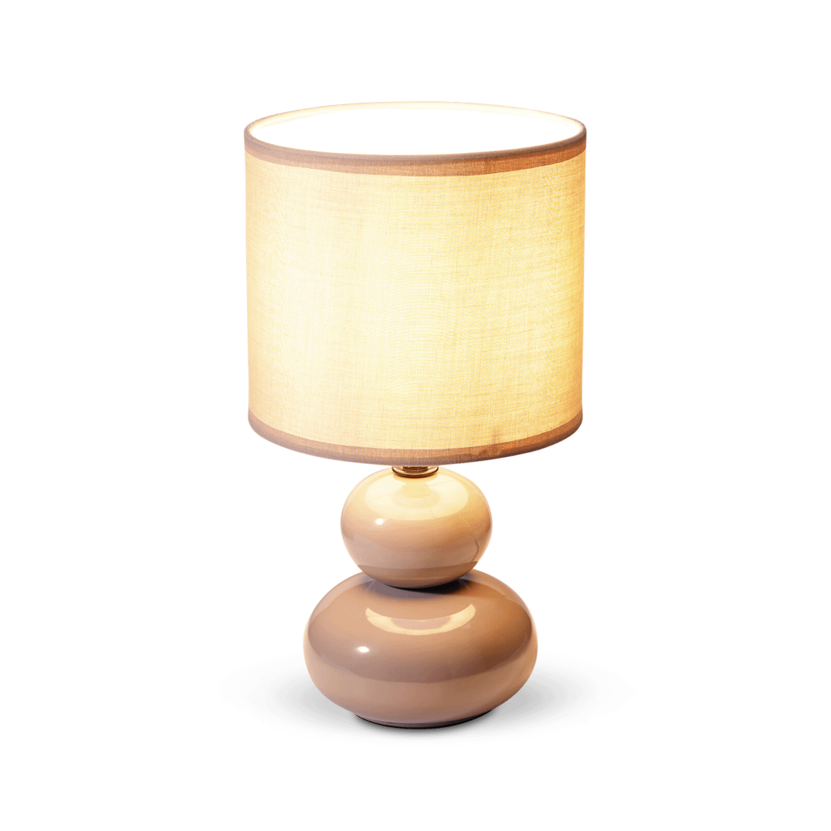 Tafellamp ASSIA Keramiek Taupe