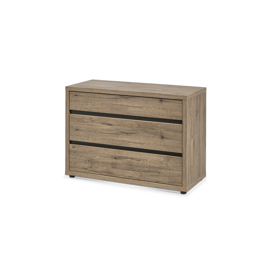 Slaapkamer LAFON: Kleerkast 245cm + Bed 140x200 + Commode + 2x Nachttafels Slaapkamer LAFON: Kleerkast 245cm + Bed 140x200 + Commode + 2x Nachttafels