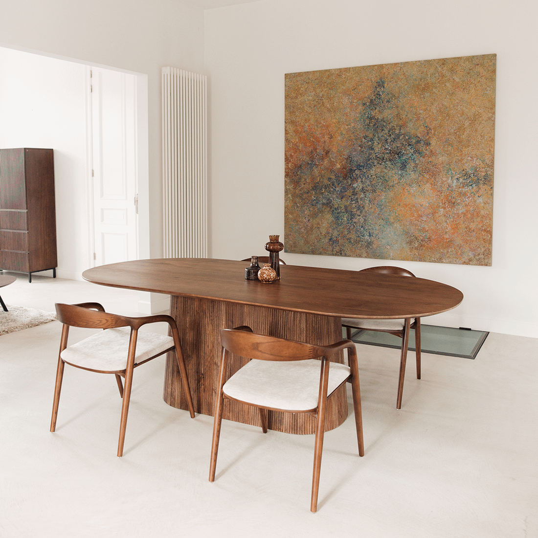 Eettafel DOMINGO Mango Lichtbruin 230x110  Eettafel DOMINGO Mango Lichtbruin 230x110