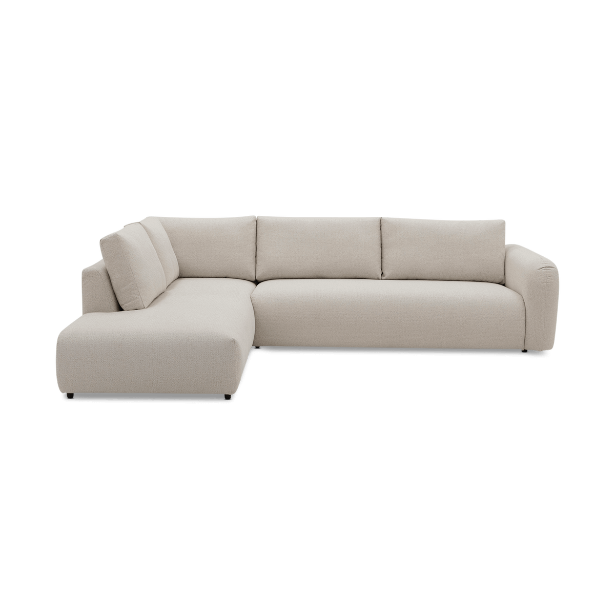 Hoeksalon PUCK Longchair Links Soelle Beige B325