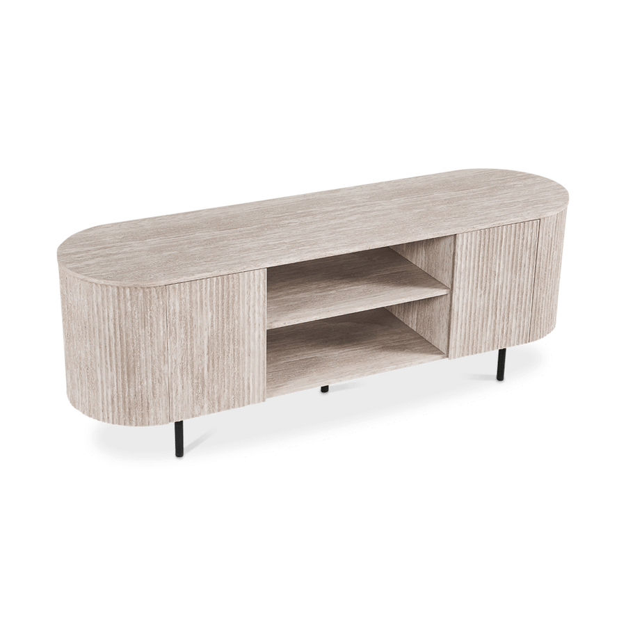 Tv-Meubel PORTO B160 Travertijnlook Tv-Meubel PORTO B160 Travertijnlook