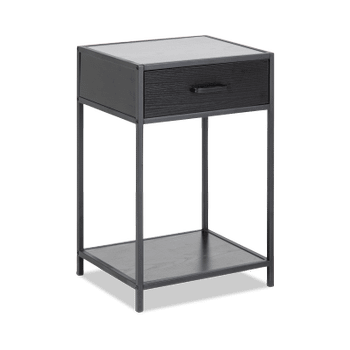 Nachttafel BOKSKAP Ash Black Nachttafel BOKSKAP Ash Black