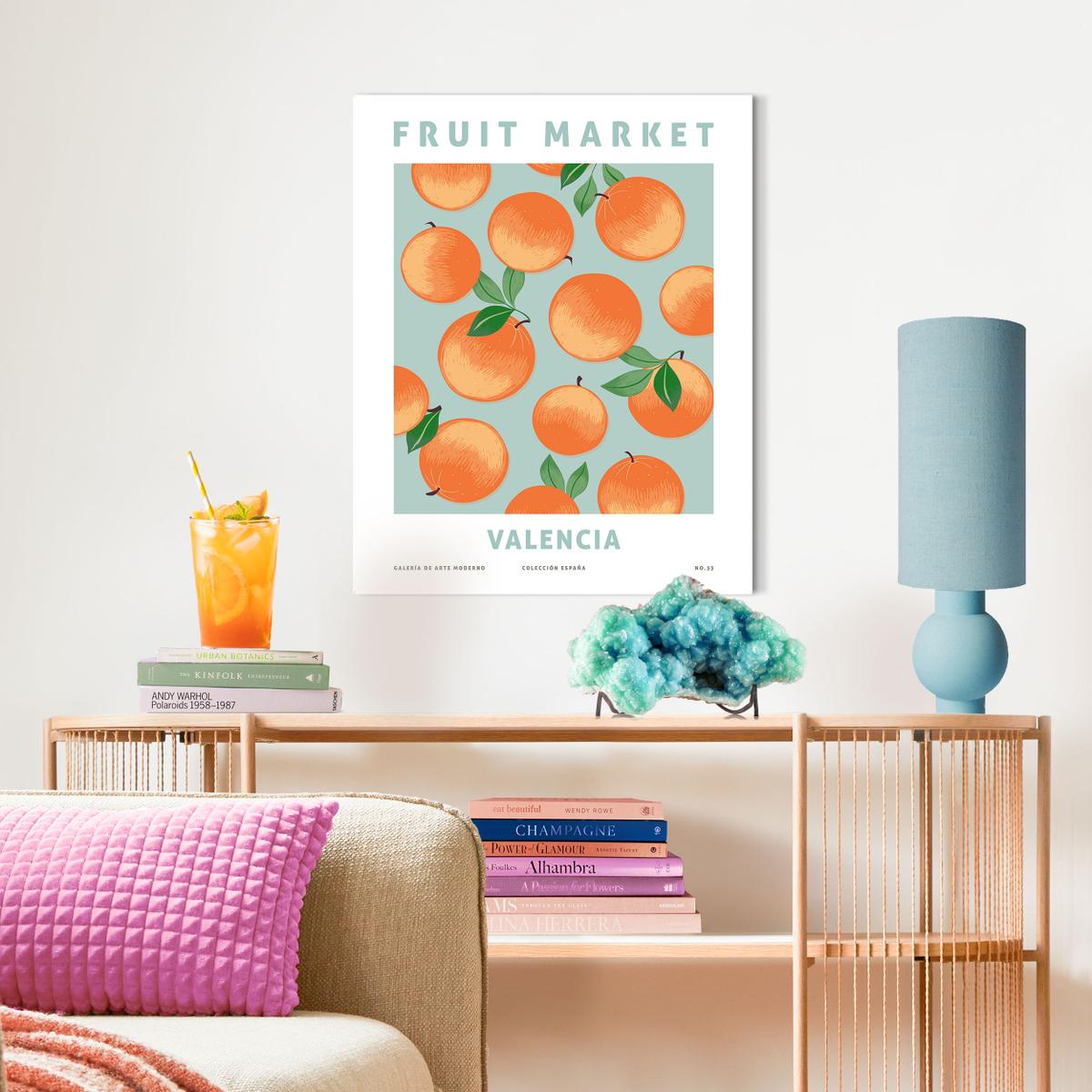 Framed Canvas VALENCIA ORANGES 40x50