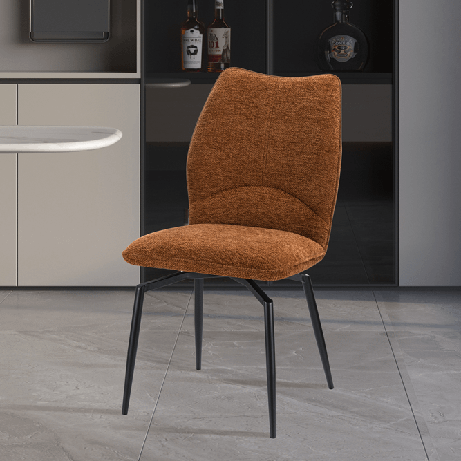 Stoel ANETA Draaibaar Roest