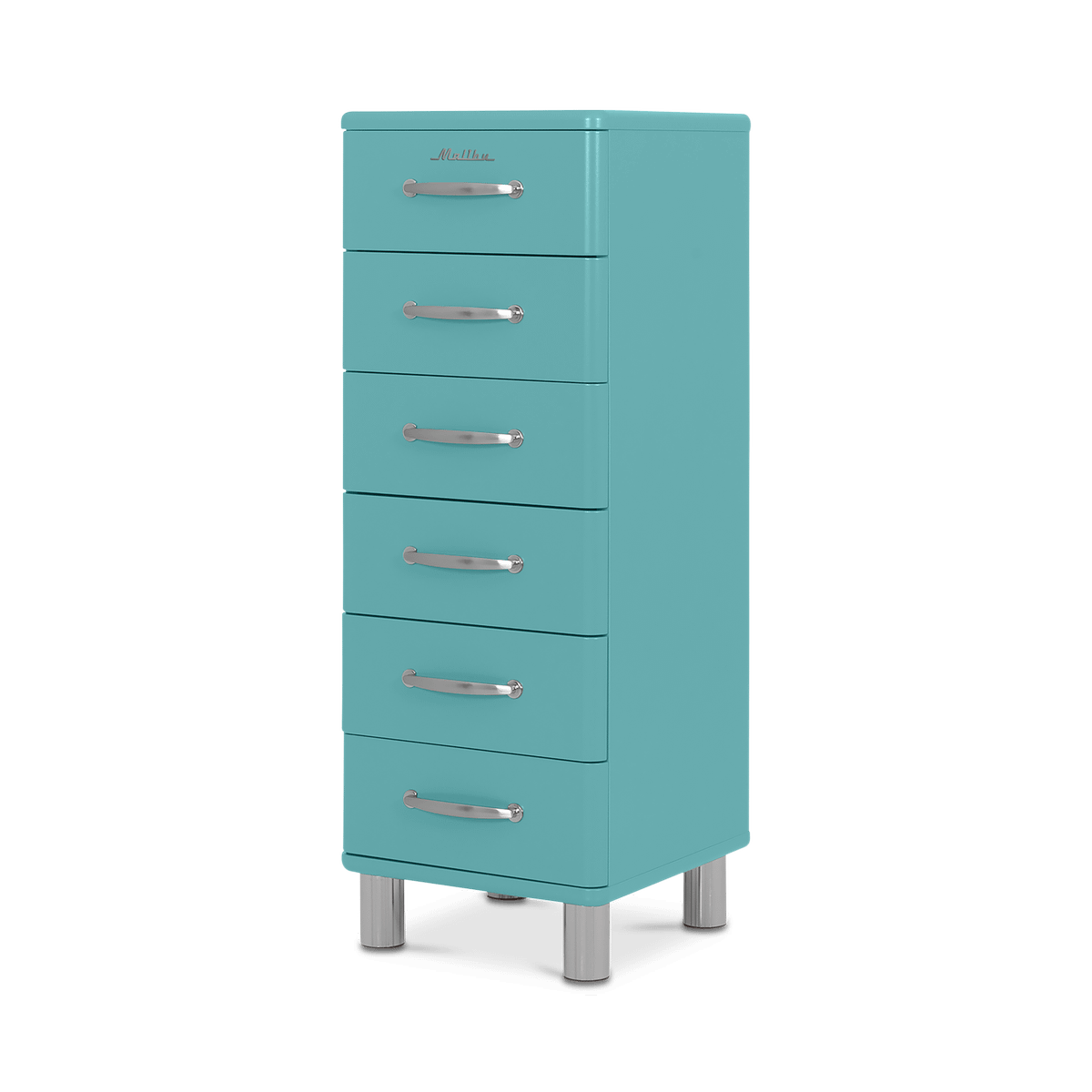 Tenzo Ladekast 6 Lades MALIBU Lagoon Blue