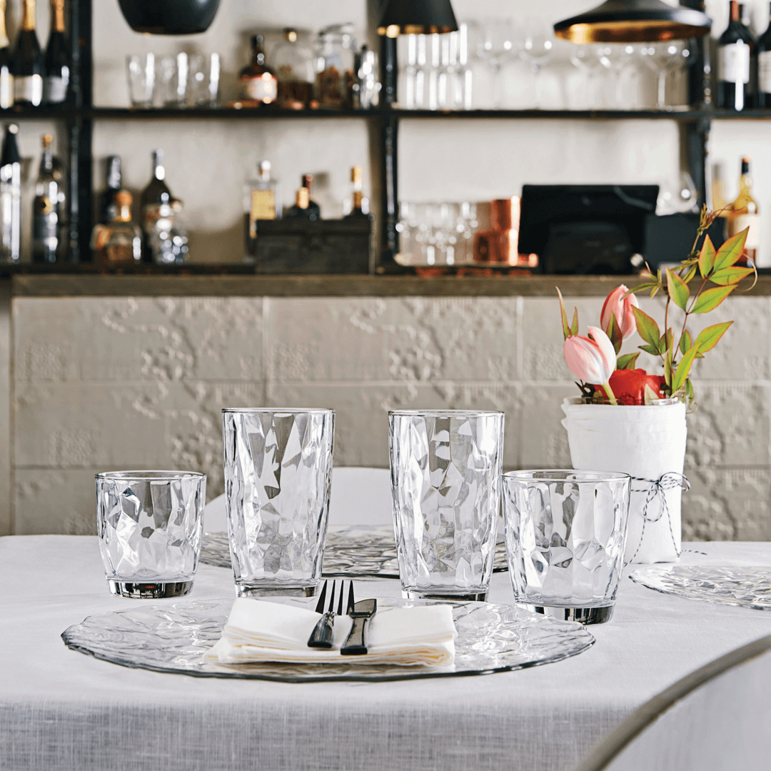 Glas DIAMOND Paars 30cl