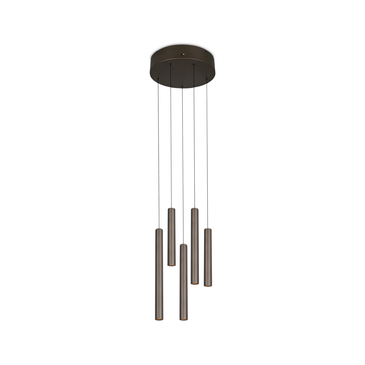 Hanglamp ARIMATO Ø 5Del. Platina