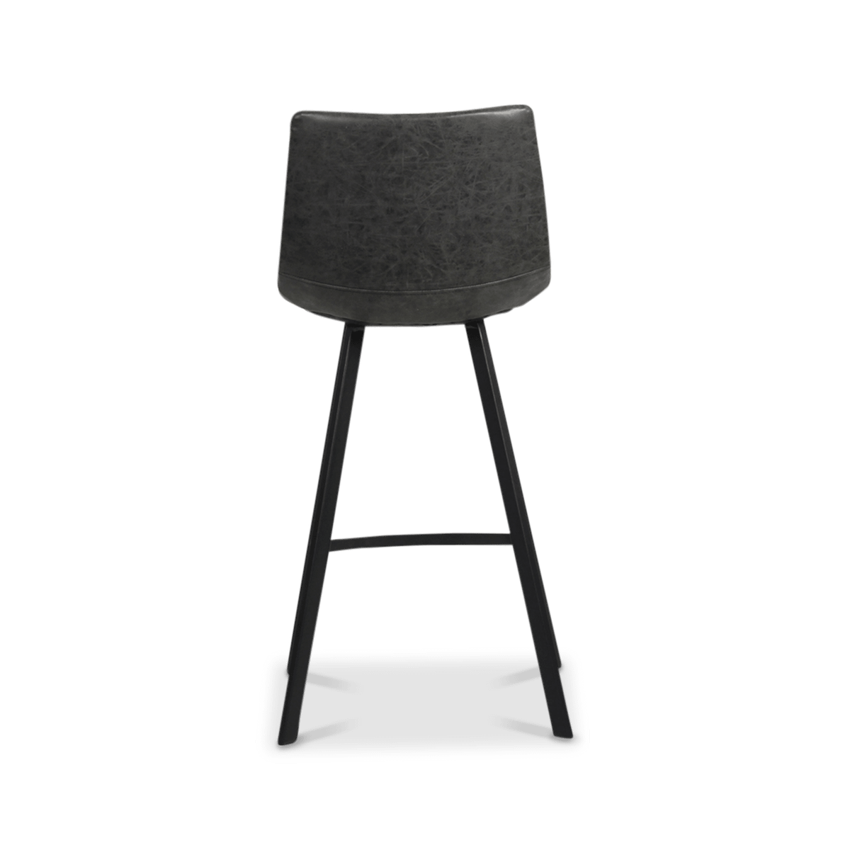 Barkruk ORNADA PU Zwart