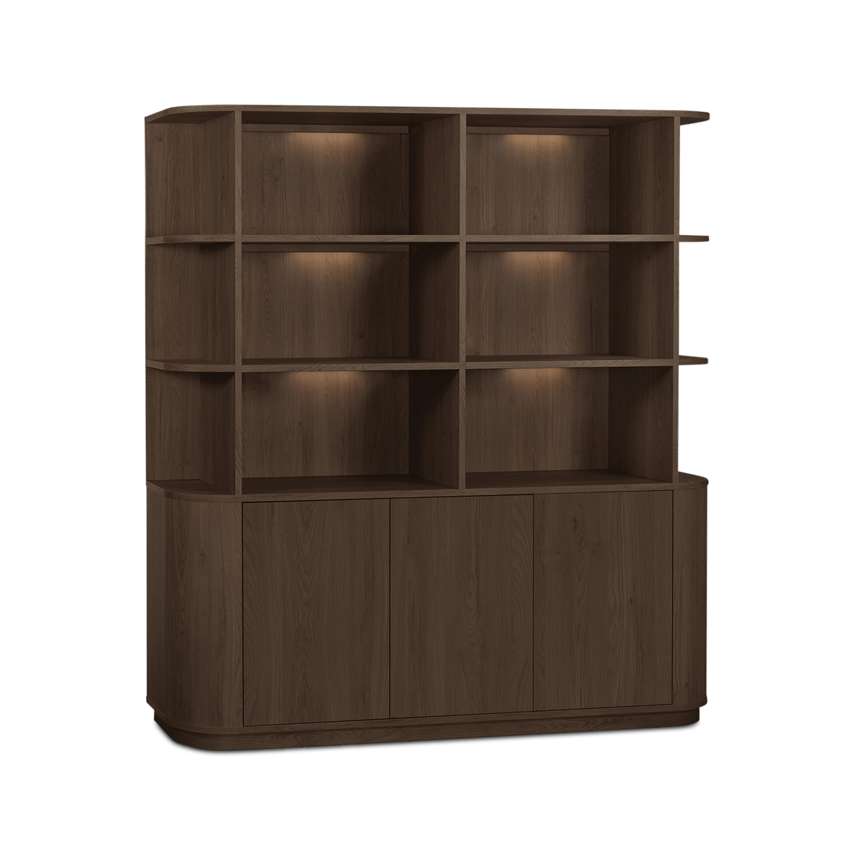 Wandkast LISBOA Brown Oak B194