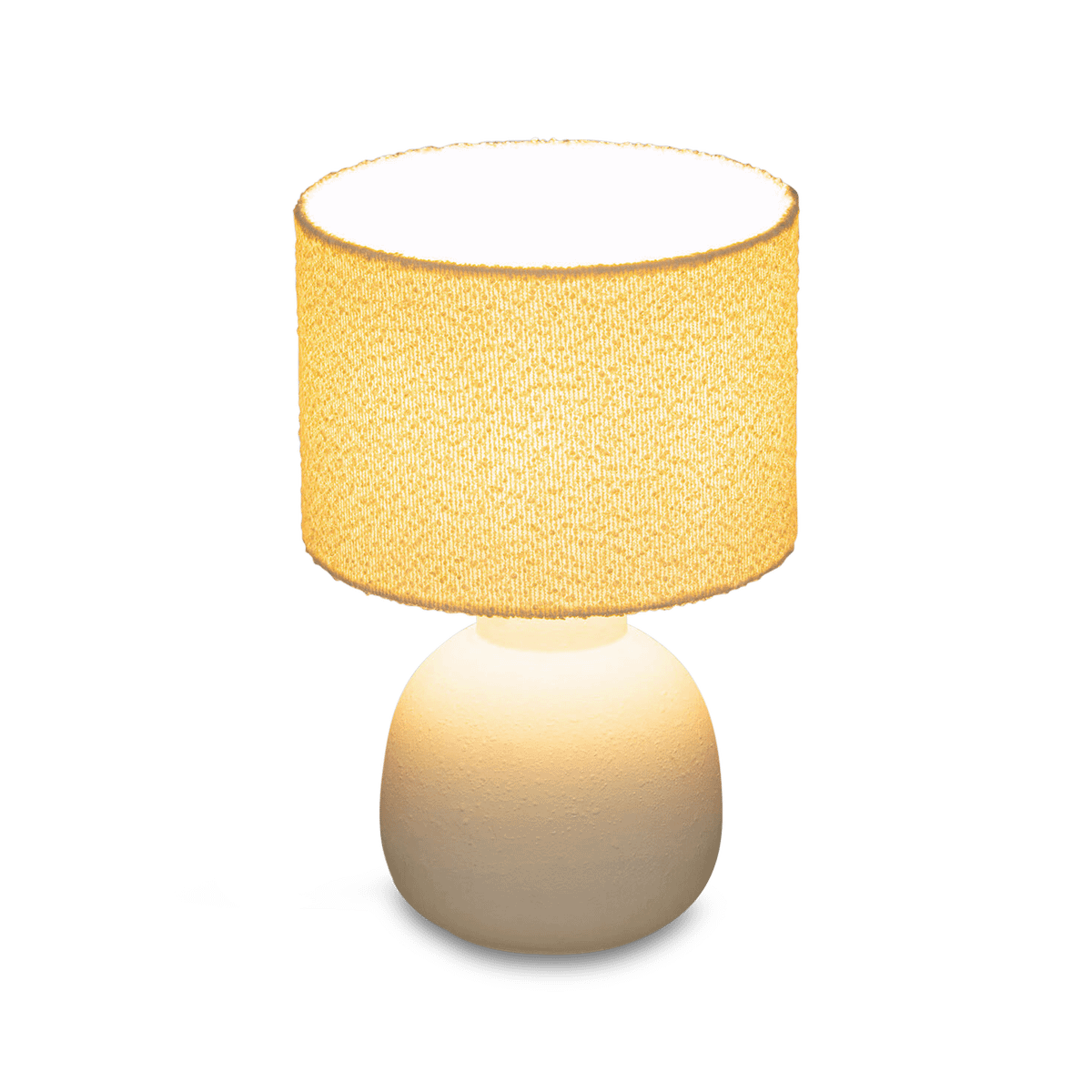 Tafellamp LAZORA Keramiek Wit