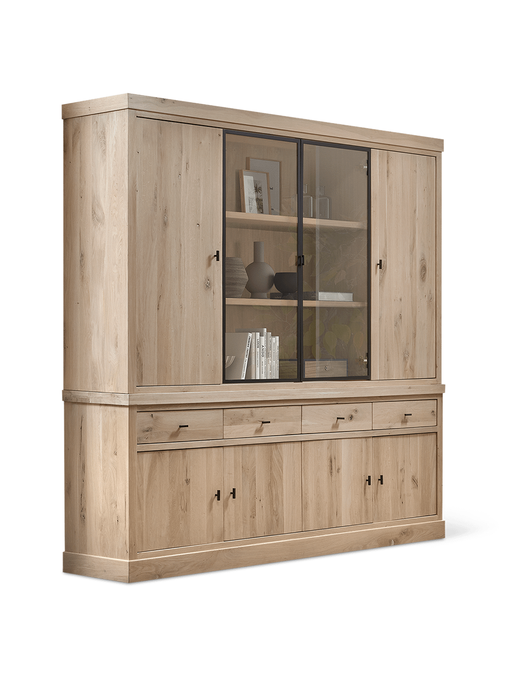 Vitrinekast Comedor Ecofix Geborsteld