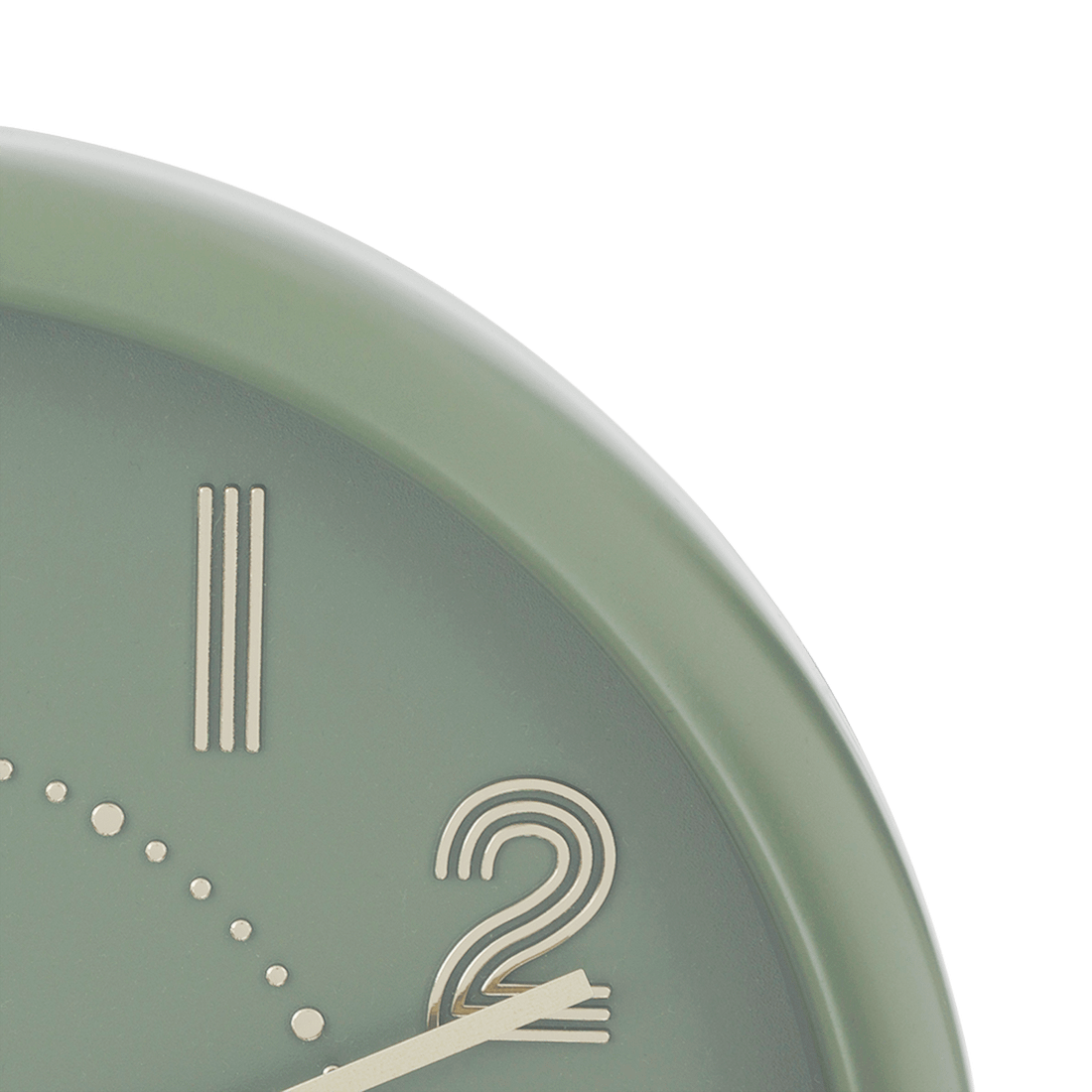 Klok ALIZE Ø30 Groen Klok ALIZE Ø30 Groen
