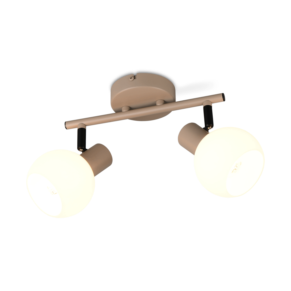 Spot BOBA 2Del. Metaal Warm Beige