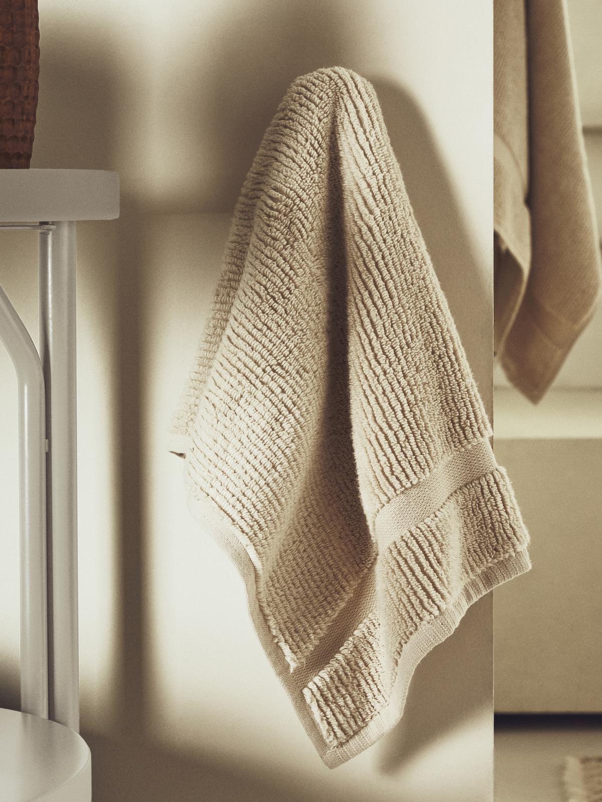 Handdoek Olvira Beige 30 x 50 cm