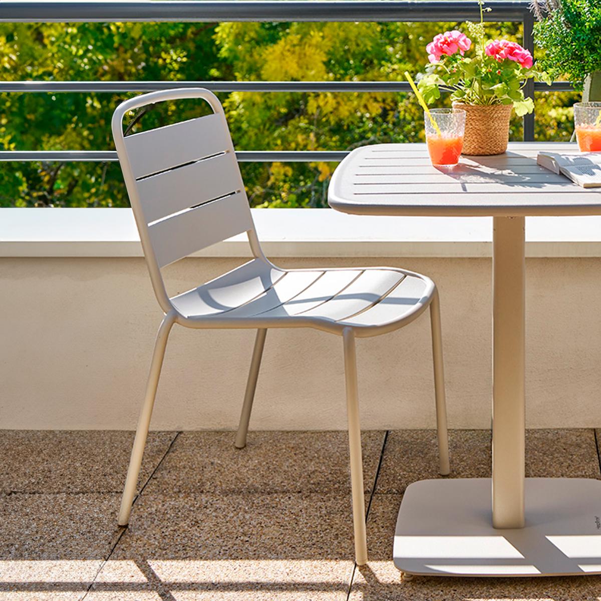 Tuinstoel Stapelbaar ROSSANO Beige