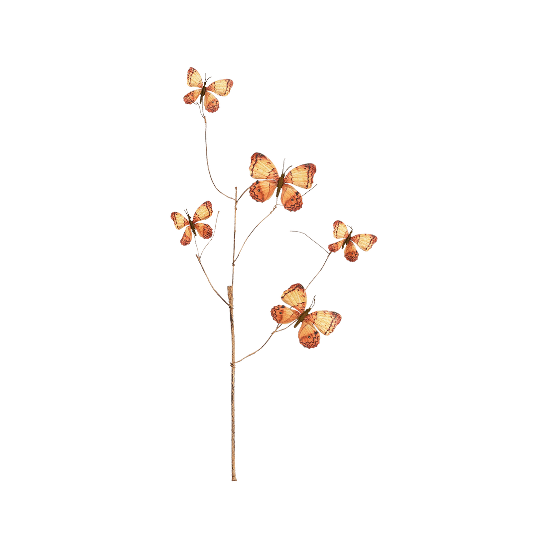 Tak PAPILLON Vlinder Oranje Tak PAPILLON Vlinder Oranje