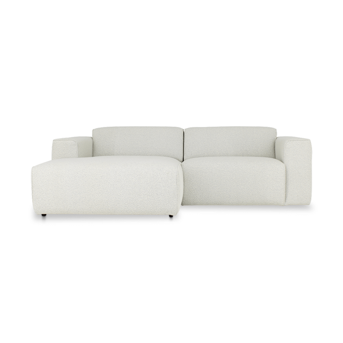 Hoeksalon SMILE Longchair Links Copenhagen Wit B234 Hoeksalon SMILE Longchair Links Copenhagen Wit B234