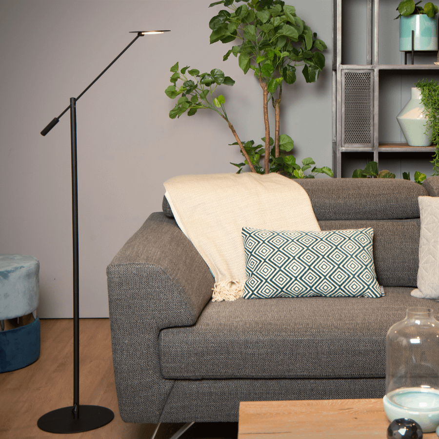 Vloerlamp ANSELMO Zwart Vloerlamp ANSELMO Zwart