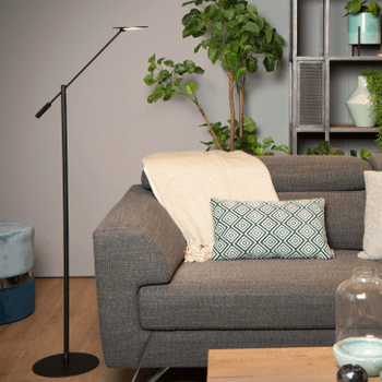 Vloerlamp ANSELMO Zwart Vloerlamp ANSELMO Zwart
