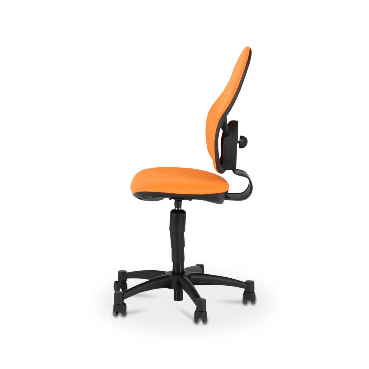 Bureaustoel AIRGO KID Zwart/Oranje