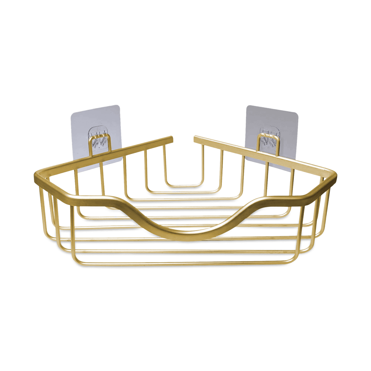 Doucherek OLMIO Hoek Hangend Aluminium Goud