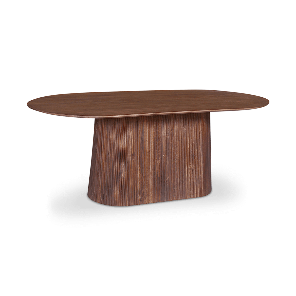 Eettafel DOMINGO Mango Lichtbruin 200x100 
