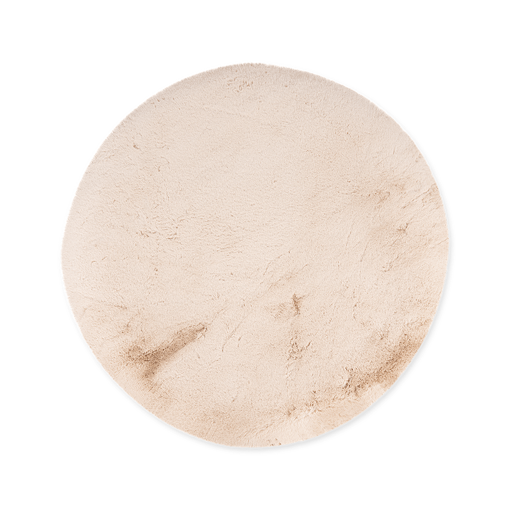 Tapijt HEAVEN Ø120 Beige