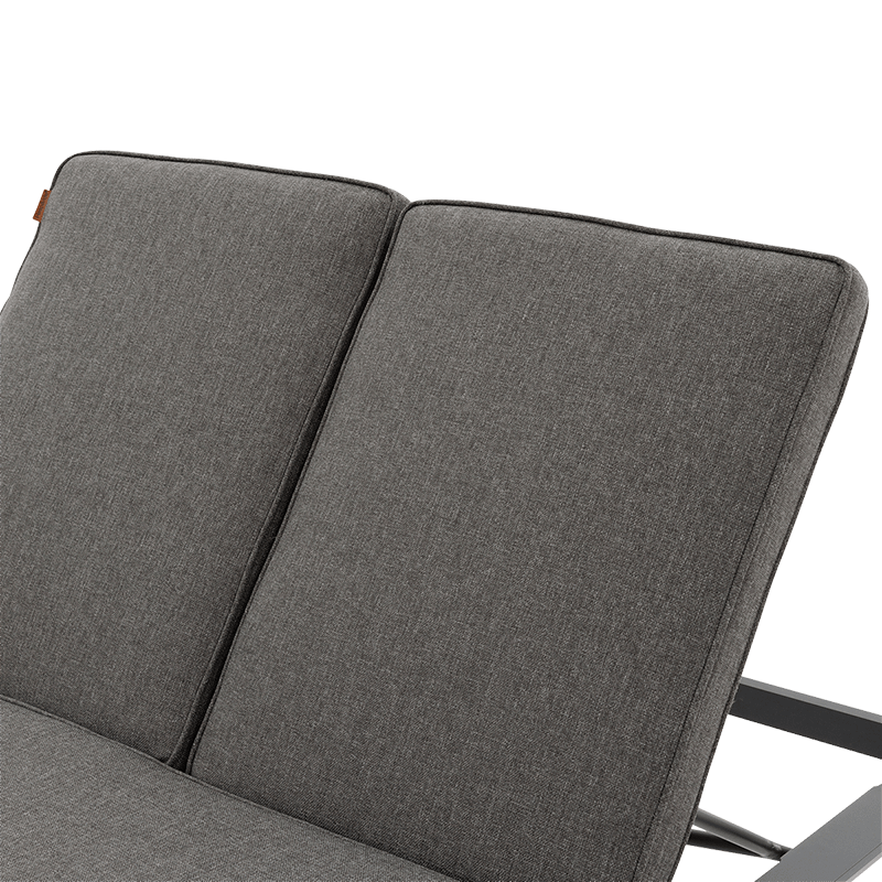 Ligbed Verstelbaar 2pers. FURORE Grafiet Ligbed Verstelbaar 2pers. FURORE Grafiet