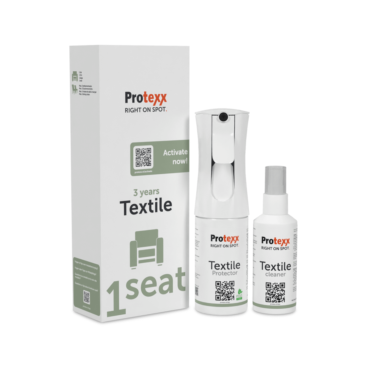 PROTEXX Textiel 3jaar 1-zit