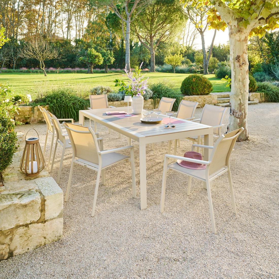 Tuinstoel DURELLA Beige Tuinstoel DURELLA Beige