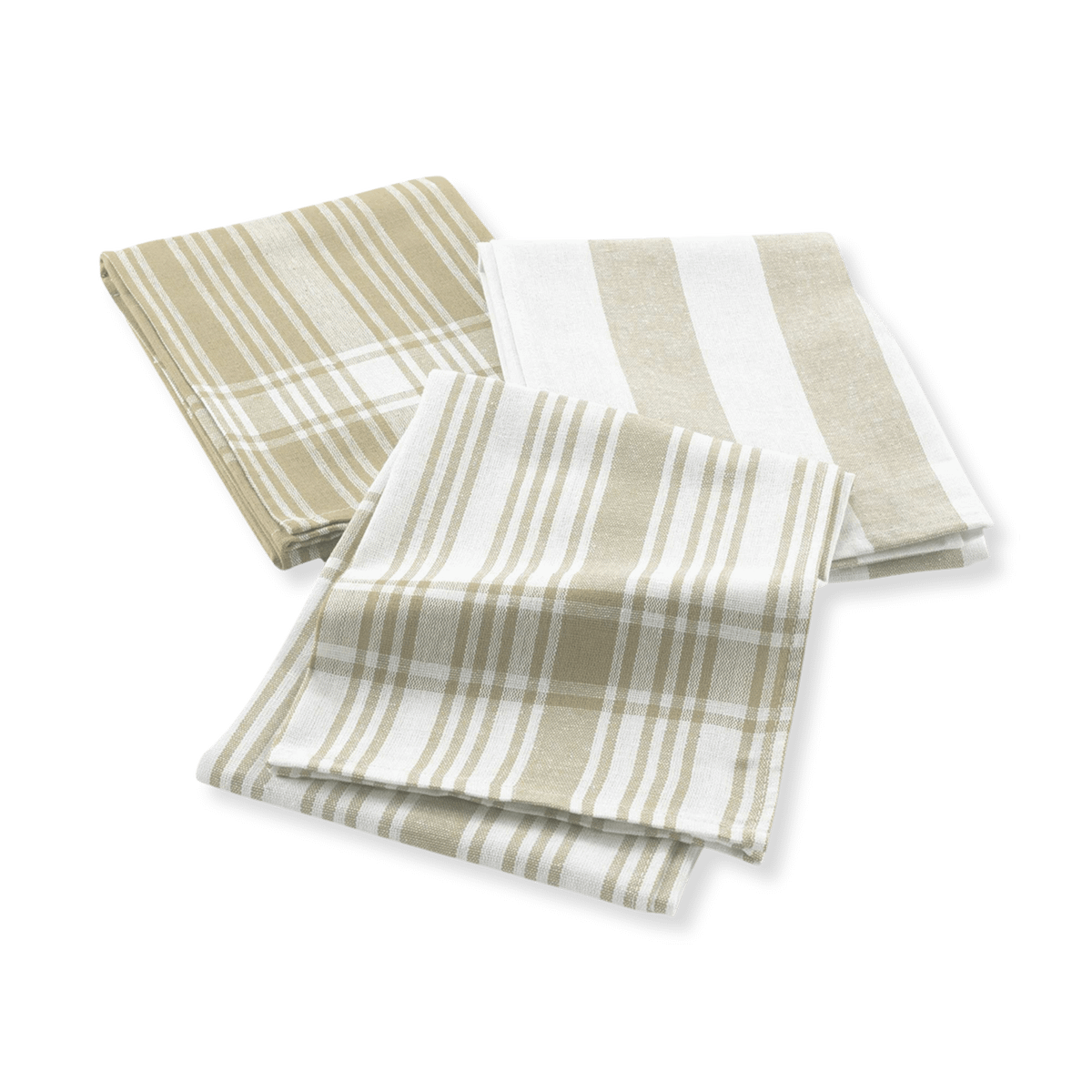 S/3 Keukenhanddoek BAYA Katoen Beige