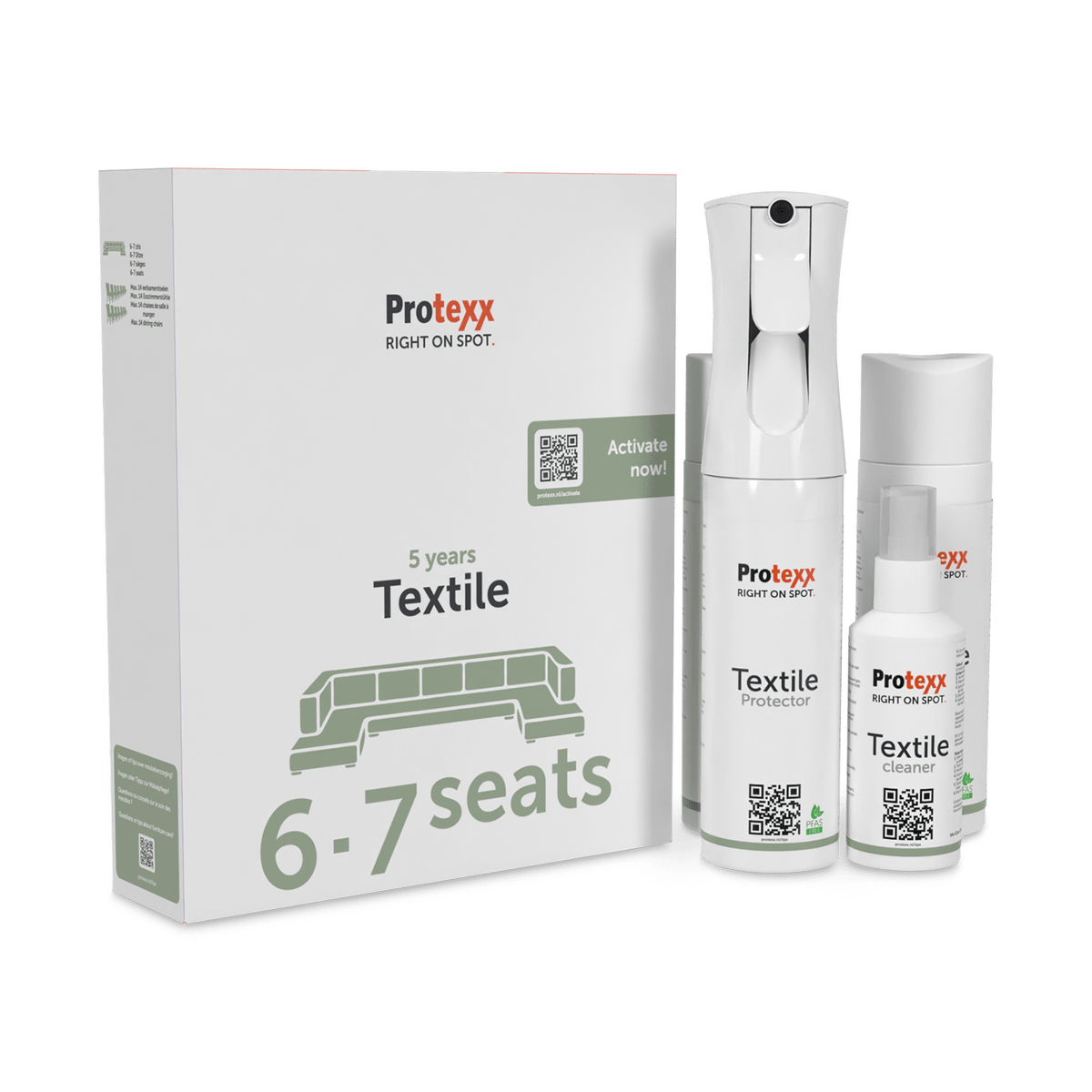PROTEXX Textiel 5jaar 6/7-zit