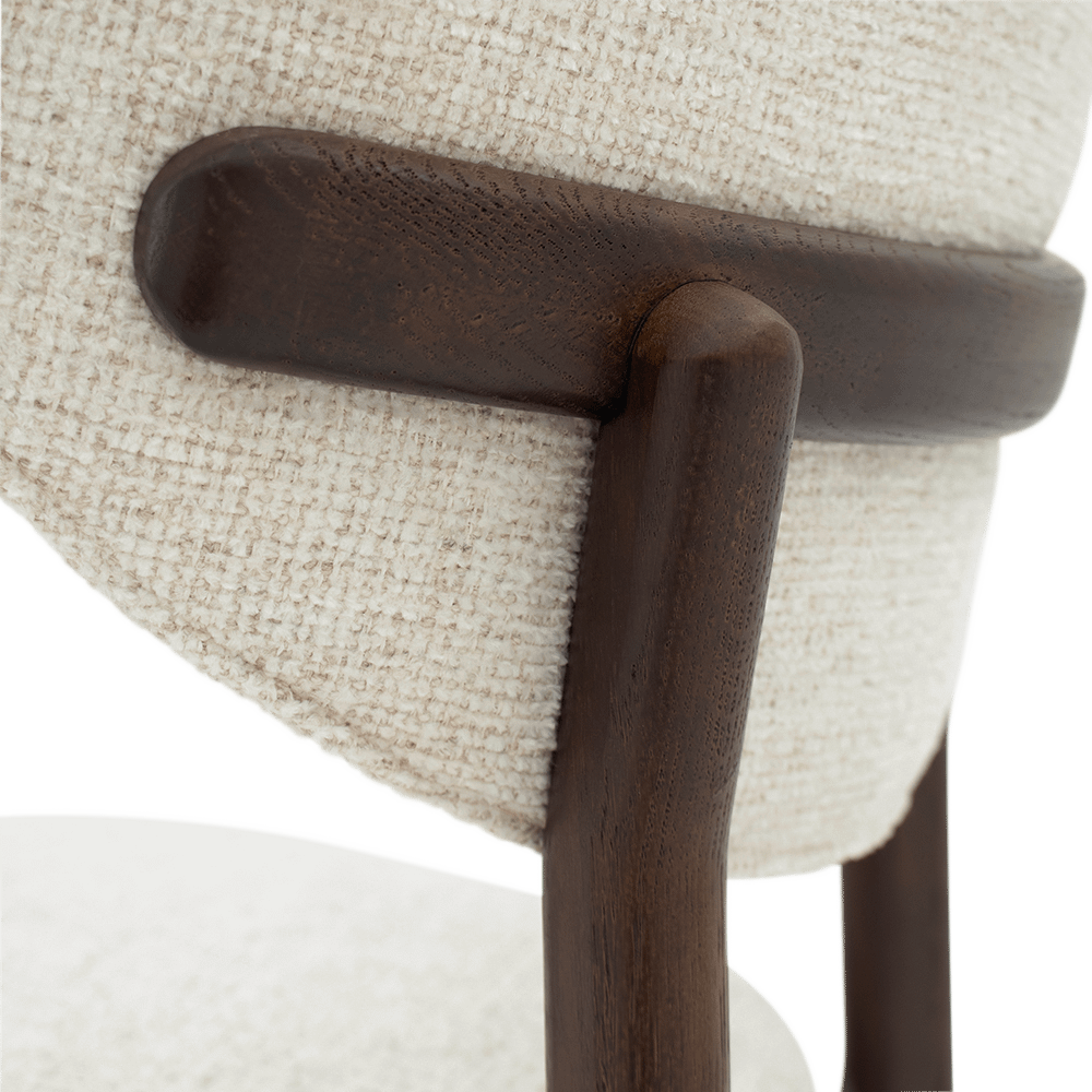 Stoel RUNA Polar Mist/Dirty Oak