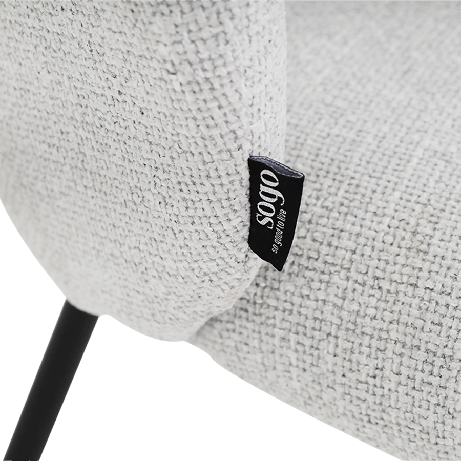 Stoel YENER lichtgrijs Stoel YENER lichtgrijs