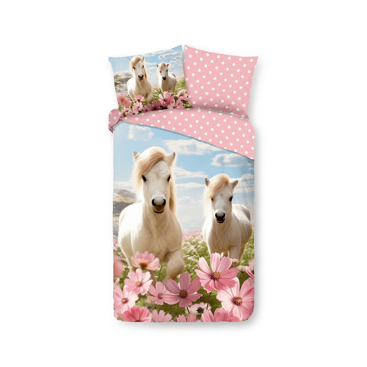 Dekbedovertrek PHILOU 140 Roze