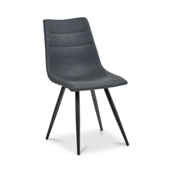 Eetstoel LORRY PU Zwart Eetstoel LORRY PU Zwart