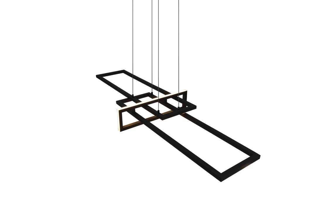 Hanglamp SALINAS Met. Mat Zwart Hanglamp SALINAS Met. Mat Zwart