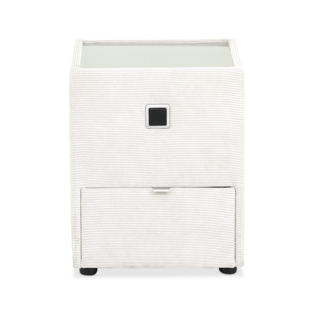 Nachttafel ASTEN Ribfluweel 427/07 Beige Nachttafel ASTEN Ribfluweel 427/07 Beige