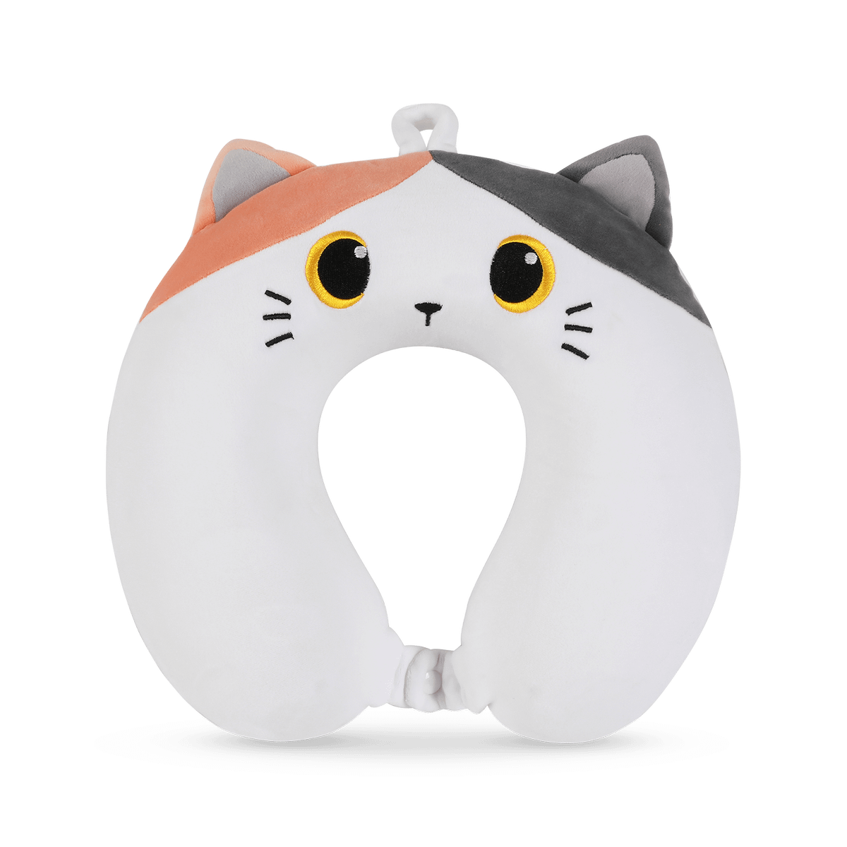 Nekkussen ORANGE CAT Wit/Grijs/Oranje