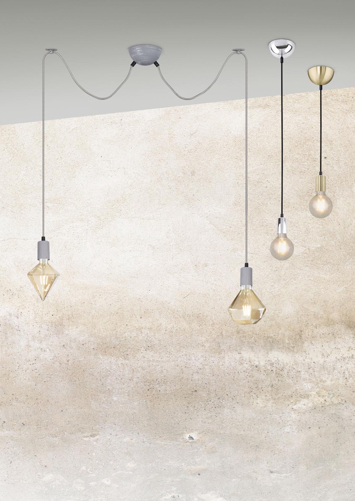 Hanglamp CORD Met. Mat Messing