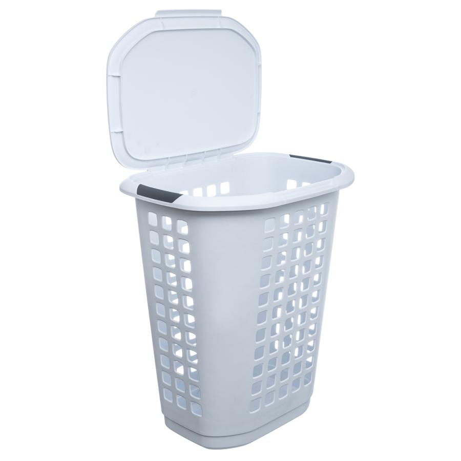 Wasmand HAMPER M/Dek. 63L Grijs Wasmand HAMPER M/Dek. 63L Grijs