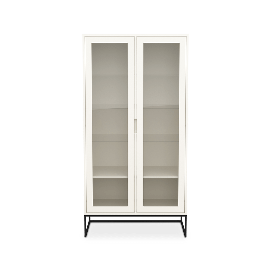 Tenzo Vitrinekast LIPP Cotton White Matt Tenzo Vitrinekast LIPP Cotton White Matt